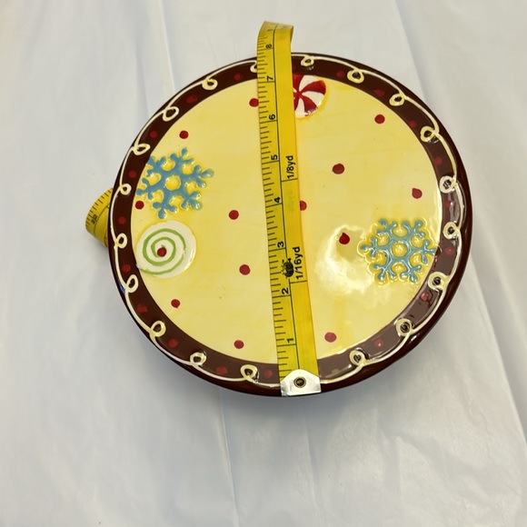 🎉2/15.00🎉 Small Cake/ Cupcake Mini Stand ceramic painted Desert Mambo Group - Picture 6 of 8